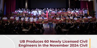 UB Produces 60 Newly Licensed Civil Engineers in the November 2024 Civil Engineers Licensure Examinations